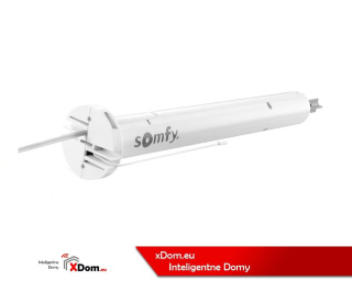 Napęd Rolet Wewnętrznych Roll-Up Junior Na Baterie (napęd RTS+rura zasilania)