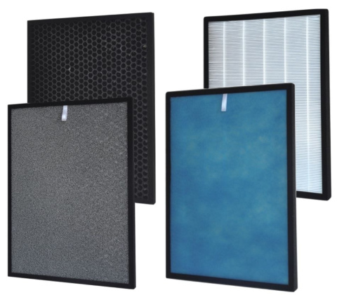 Zestaw filtrów do oczyszczacza powietrza Webber AP9700 (Wstępny, Katalityczny, Węglowy, HEPA, antybakteryjny)