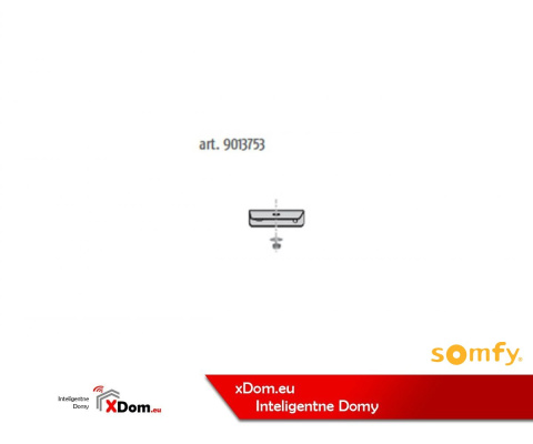 Somfy 9013745 Kątowe ramię lewe Axovia MULTIPRO z mocowaniem do silnika