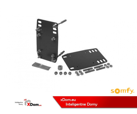 Somfy 2400485 Płytki mocujące na nierówne słupki dla Somfy Axovia