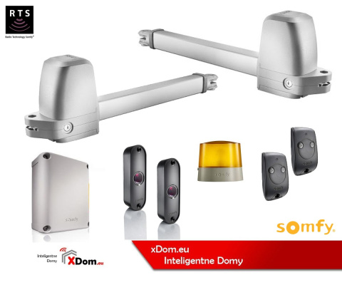 SOMFY 1216546 Napęd do bram skrzydłowych Ixengo J S 230V RTS ECO CFT