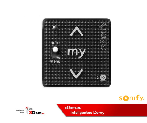 SOMFY 1811015 Pilot Naścienny Smoove A/M Black Shine