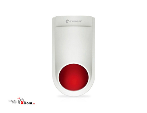 eTIGER Outdoor Siren - Bezprzewodowa zewnętrzna syrena alarmowa