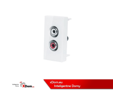 Moduł audio stereo | Biały