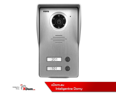 KASETA ZEWNĘTRZNA WIDEODOMOFONU „EURA" VDA-23A3 ''EURA CONNECT'' - dwurodzinna