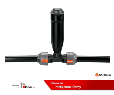 Gardena 8201 Sprinklersystem - zraszacz wynurzalny turbinowy T 100 Comfort