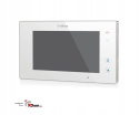 Zestaw wideodomofonu Vidos S1201A-SKM_M1021W Skrzynka na listy z wideodomofonem Monitor biały 7''