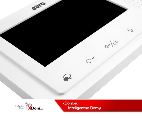 Zestaw wideodomofonu cyfrowego z czytnikiem RFID monitor 4.3'' EURA VDA-71A5_VDA32A5
