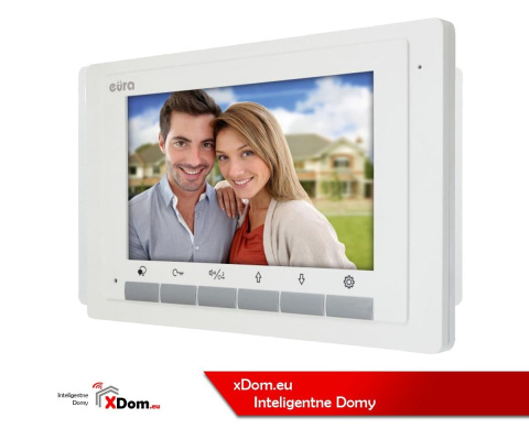 Zestaw wideodomofonu cyfrowego z czytnikiem RFID monitor 4.3'' EURA VDA-71A5_VDA49A5