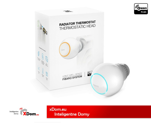 Zestaw Inteligentna głowica termostatyczna FIBARO The Heat Controller FGT 001 ZW5
