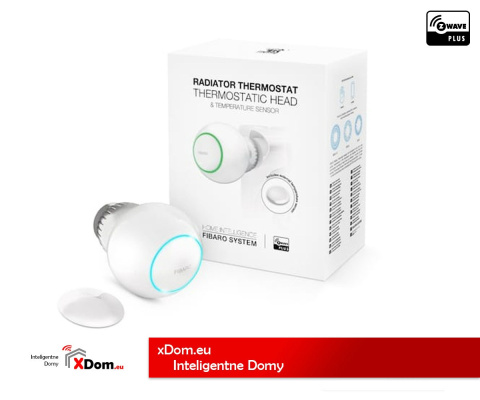 Zestaw Inteligentna głowica termostatyczna FIBARO The Heat Controller FGT 001 ZW5
