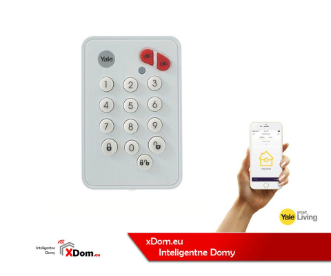 Yale system alarmowy klawiatura do uzbrojenia alarmu