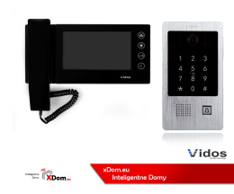 Zestaw słuchawkowy wideodomofonu z szyfratorem i czytnikiem kart RFID Vidos S20DA_M270B