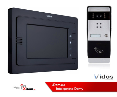 Zestaw wideodomofonu z czytnikiem kart RFID Vidos S50A_M323B