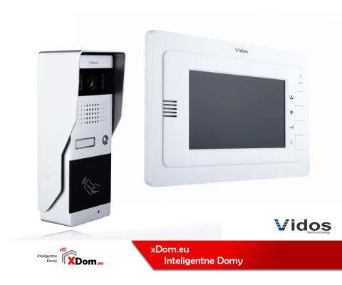 Zestaw wideodomofonu z czytnikiem kart RFID Vidos S50A_M323W