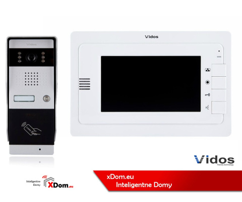 Zestaw wideodomofonu z czytnikiem kart RFID Vidos S50A_M323W
