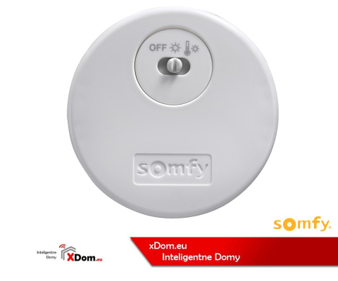THERMOSUNIS INDOOR WIREFREE RTS, radiowy czujnik słoneczny i temperatury Somfy 9013707