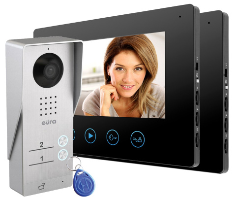 DWURODZINNY WIDEODOMOFON RFID VDA-92A3_VDA-06A3