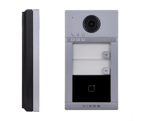 Stacja wideodomofonu IP Vidos S2402-N - wersja natynkowa