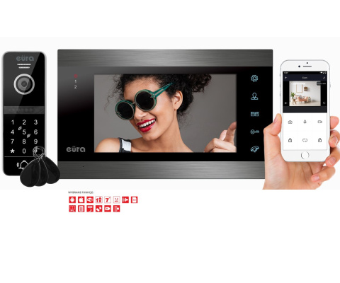 WIDEODOMOFON WIFI VDP-00C5