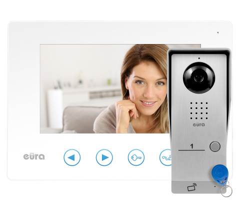 WIDEODOMOFON Z CZYTNIKIEM RFID VDA-91A3_VDA-06A3