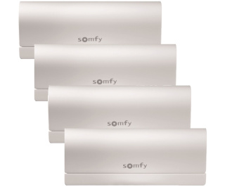 SOMFY 2401362 Czujnik otwarcia i wstrząsów (4 szt.)