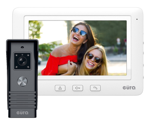 WIDEODOMOFON ALPHA BIAŁY