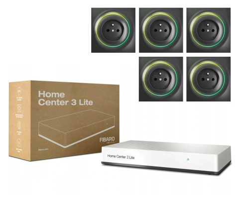 Zestaw do inteligentnego sterowania urządzeniami - FIBARO Home Center 3