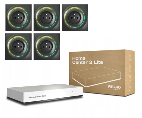Zestaw do inteligentnego sterowania urządzeniami - FIBARO Home Center 3
