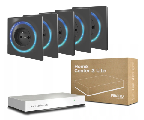 Zestaw do inteligentnego sterowania urządzeniami - FIBARO Home Center 3
