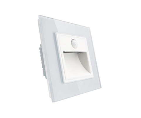 Czujnik ruchu LIVOLO z lampką Biały