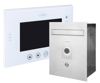 Zestaw wideodomofonu skrzynka na listy Vidos S551-SKP M670WS2