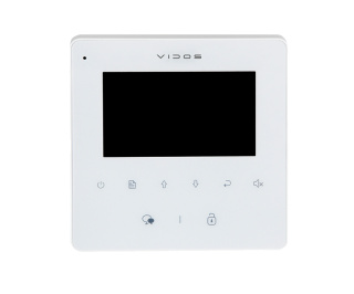 Vidos monitor wideodomofonu cyfrowego 4,3 cali M1022W2