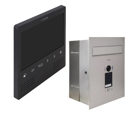 Wideodomofon skrzynka na listy z szyfratorem Vidos S1401D-SKP M1023B