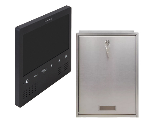 Wideodomofon skrzynka na listy z szyfratorem Vidos S1401D-SKP M1023B