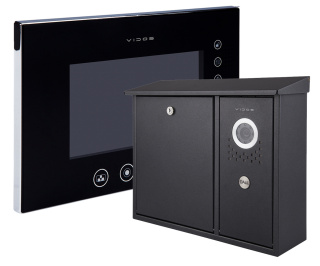 Zestaw wideodomofonu skrzynka na listy Vidos S551-SKN M670BS2