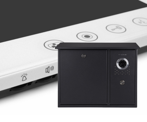 Zestaw wideodomofonu skrzynka na listy Vidos S551-SKN M670WS2