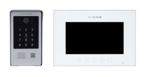 Wideodomofon WiFi z czytnikiem RFID i szyfratorem Vidos S20DA M11