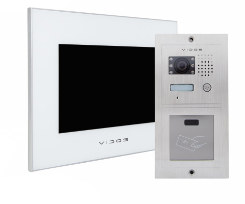 Wideodomofon czytnikiem RFID Vidos S601A-2 M10 WiFi