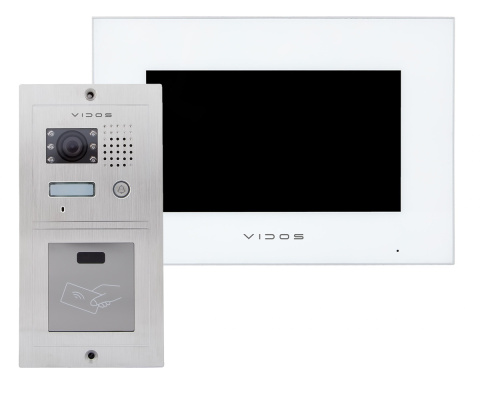 Wideodomofon czytnikiem RFID Vidos S601A-2 M10 WiFi
