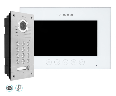 Wideodomofon z Szyfratorem Vidos S561D M11 WiFi