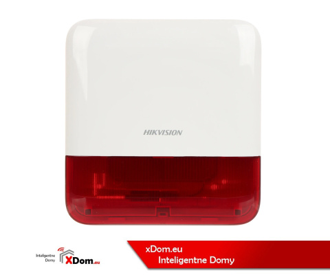 Alarm Hikvision DS-PS1-E-WE Bezprzewodowy sygnalizator zewnętrzny