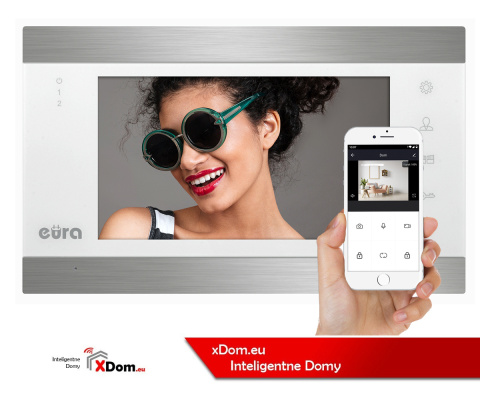 Eura Monitor wideodomofonu VDA-00C5 WiFi 7''