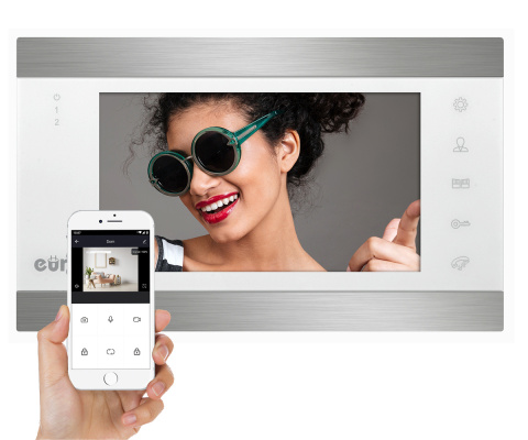 Eura Monitor wideodomofonu VDA-00C5 WiFi 7''