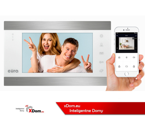 Eura Monitor wideodomofonu VDA-00C5 WiFi 7''
