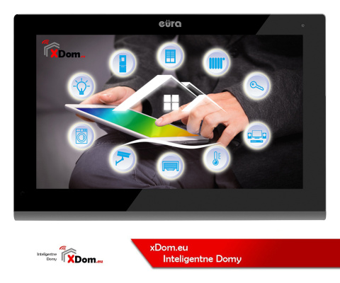 Eura Monitor wideodomofonu VDA-09C5 WiFi 7''