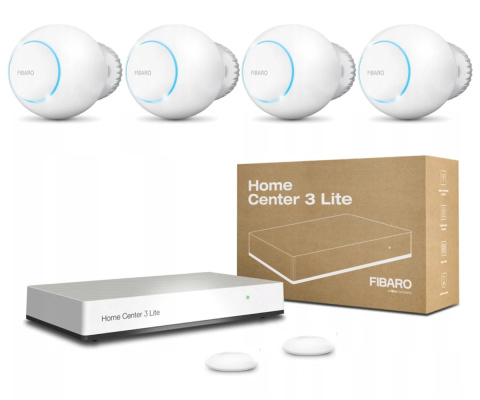 Fibaro zestaw startowy do sterowania ogrzewaniem Home Center 3 FGT-001
