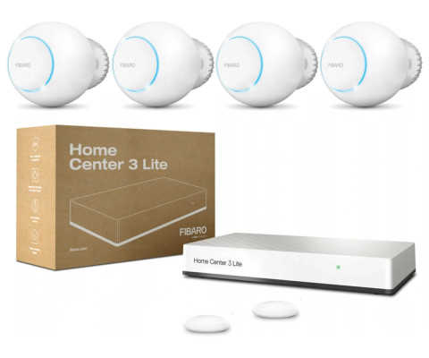 Fibaro zestaw startowy do sterowania ogrzewaniem Home Center 3 FGT-001