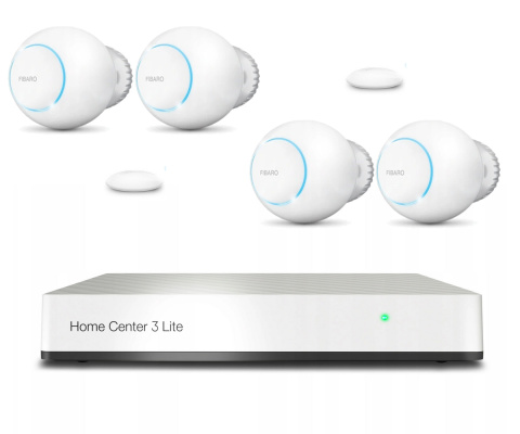 Fibaro zestaw startowy do sterowania ogrzewaniem Home Center 3 FGT-001