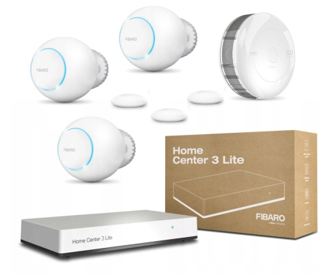 Fibaro zestaw do sterowania ogrzewaniem Home Center 3 FGT-001